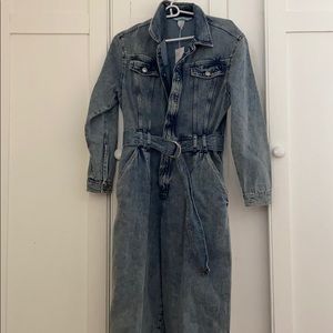 HM denim jumpsuit
